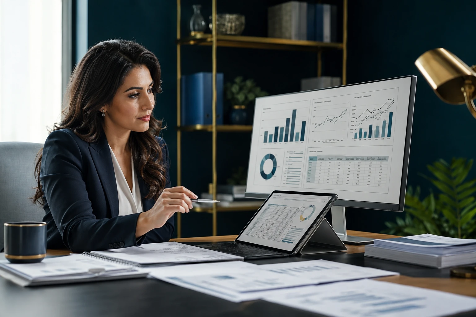 Organised financial records and accounting support for UAE businesses